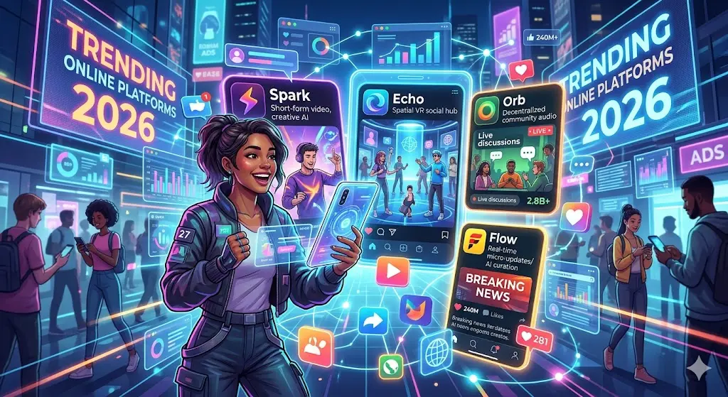 Trending Online Platforms That Are Taking Over Social Media in 2026